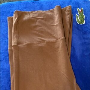 VS Pink Foldover Flare Leggings